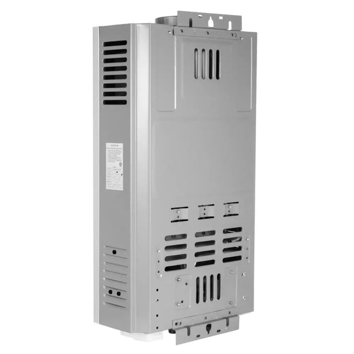 Tartály nélküli vízmelegítő, 18L, 36kW, rozsdamentes acél, falra szerelhető, 70x40x20cm