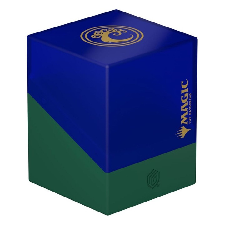 Boulder 100+ kártyatartó, Ultimate Guard, "Guild Summit", Simic, félig átlátszó, matt felület