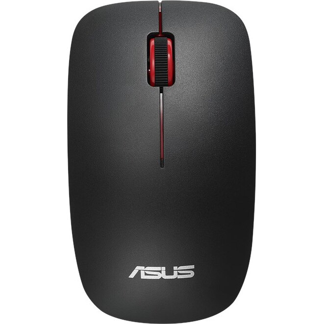 Mouse wireless Asus WT300, negru/rosu