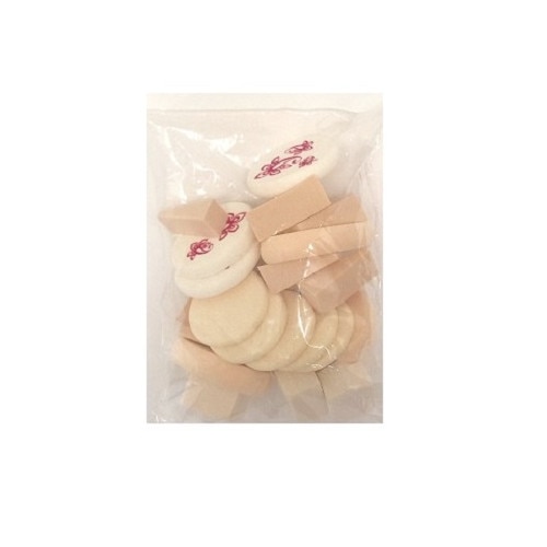 Set bureti aplicare machiaj Ibero, 30 bucati