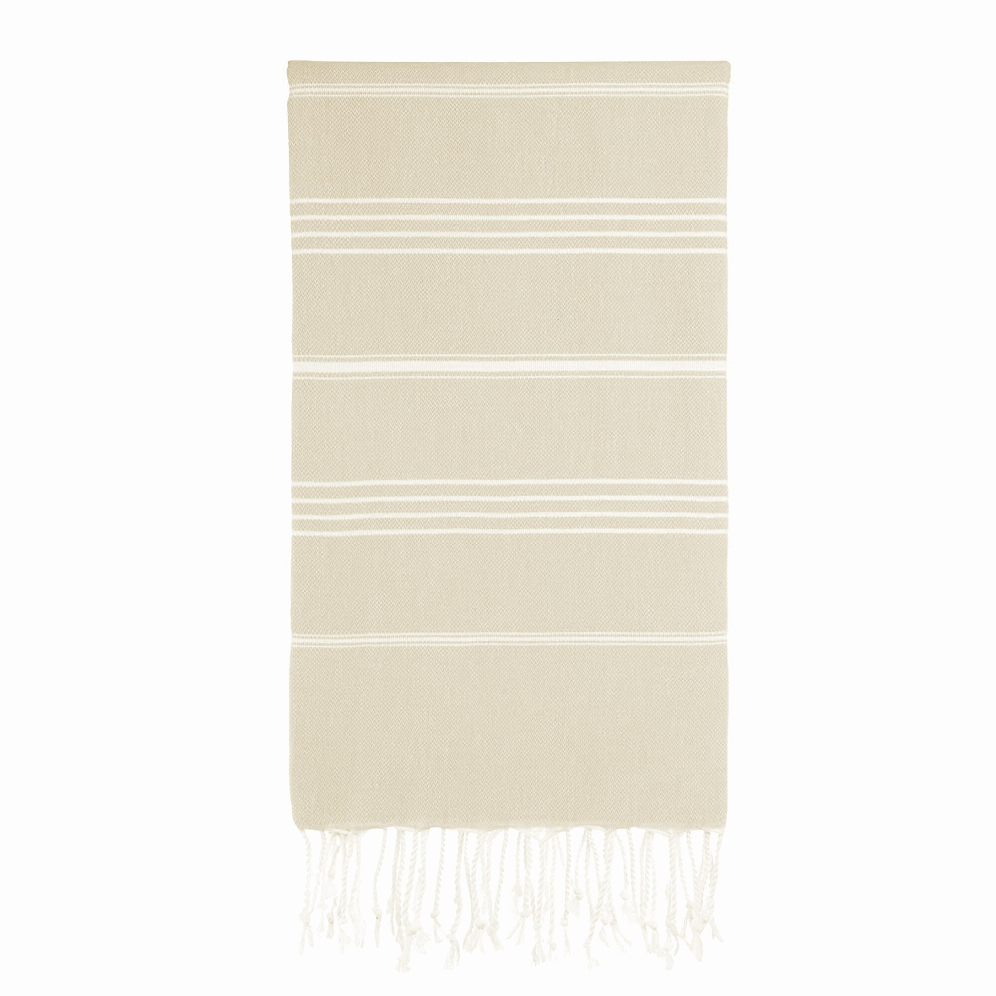 Prosop plaja/SPA, 100x180 cm, Crem deschis, 100% bumbac Terry Selection