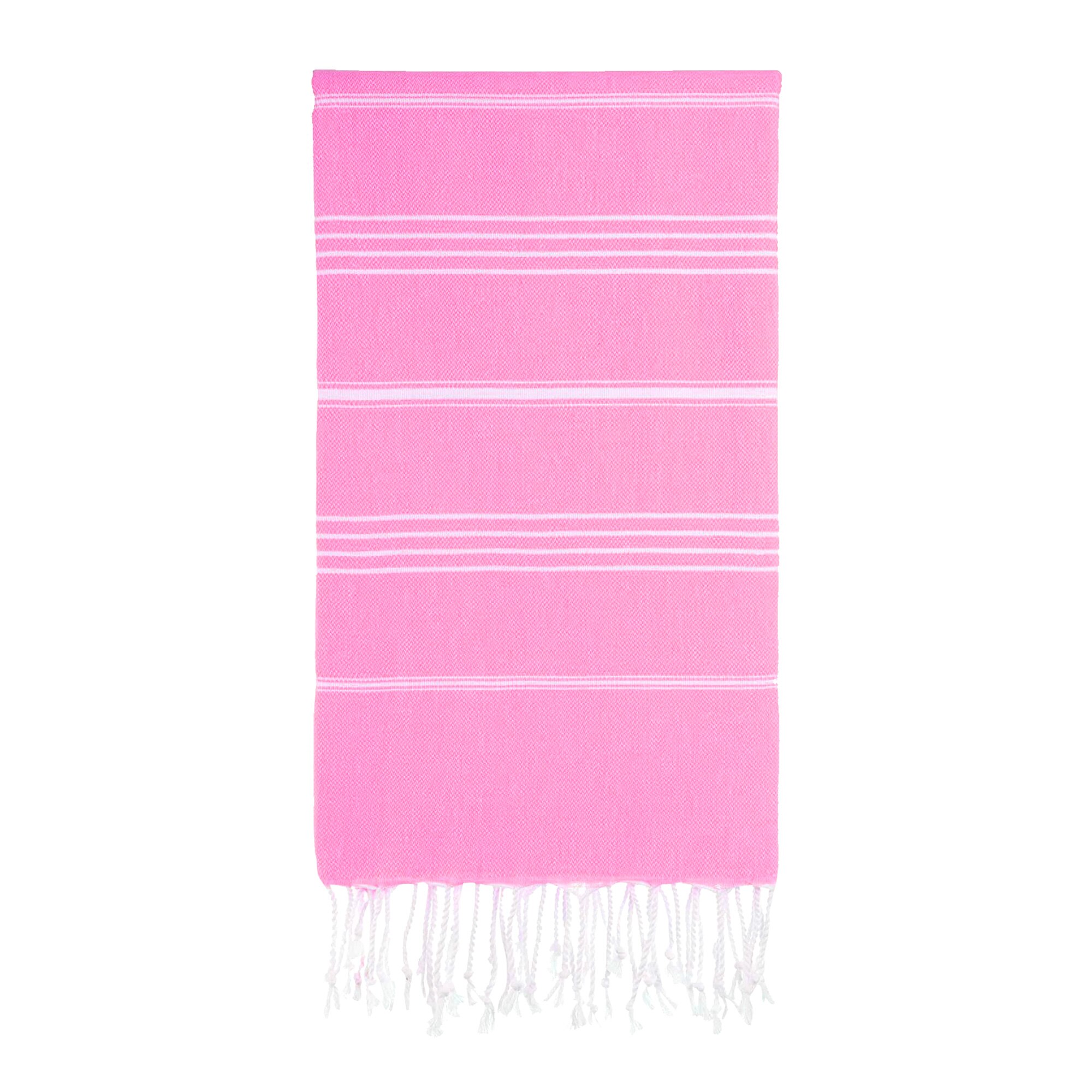 Prosop plaja/SPA, 100x180 cm, Roz deschis, 100% bumbac Terry Selection