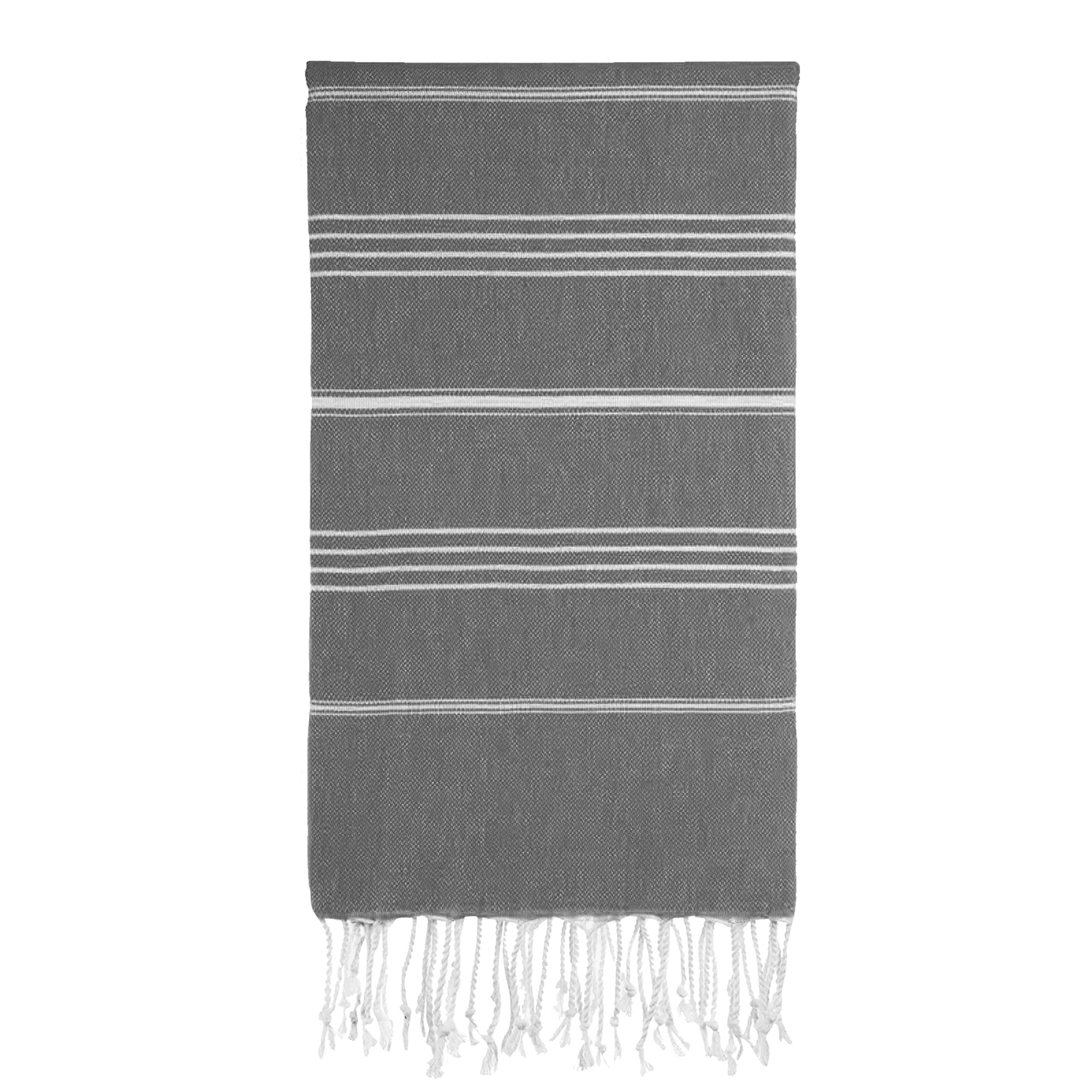 Prosop plaja/SPA, 100x180 cm, Antracit, 100% bumbac Terry Selection