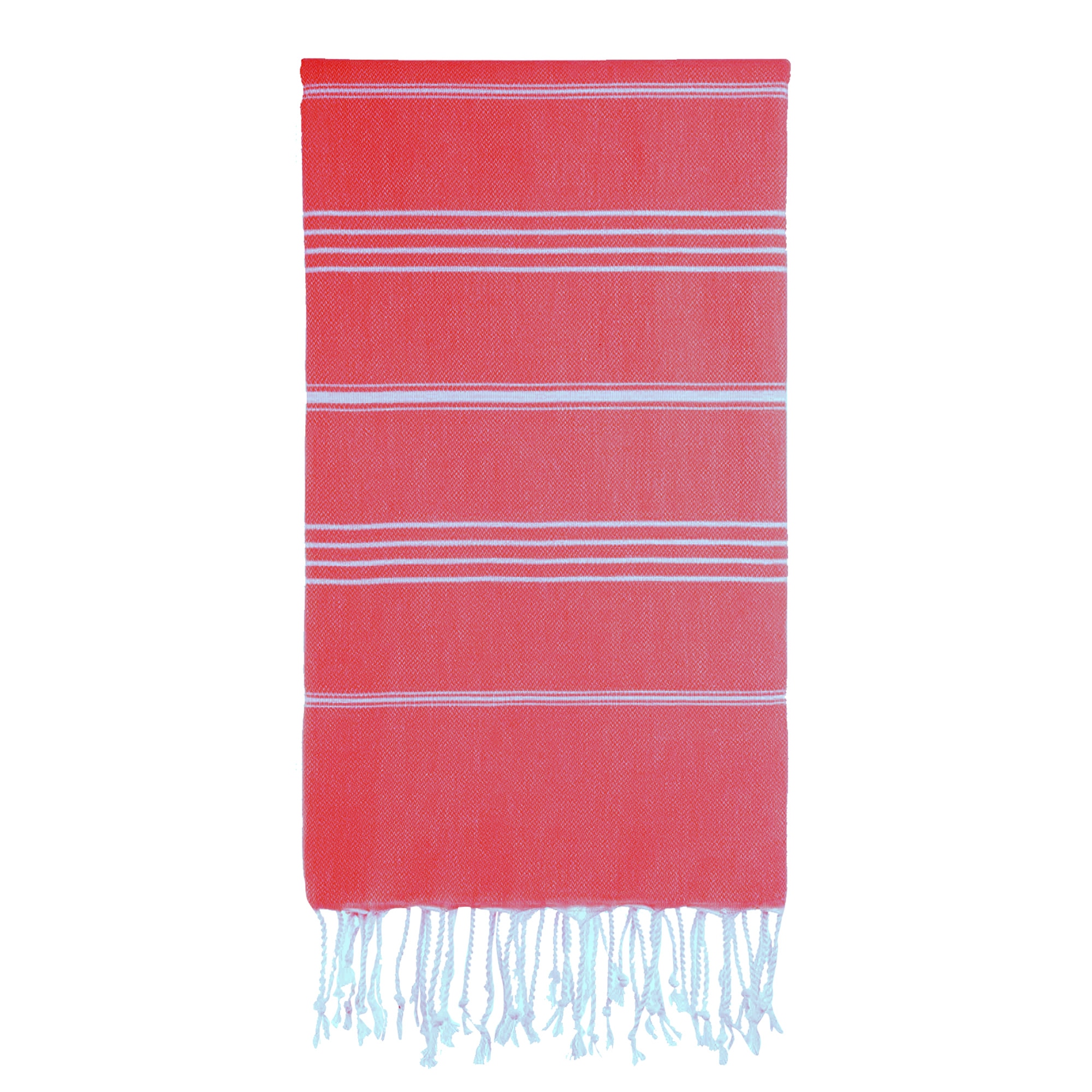 Prosop plaja/SPA, 100x180 cm, Rosu, 100% bumbac Terry Selection