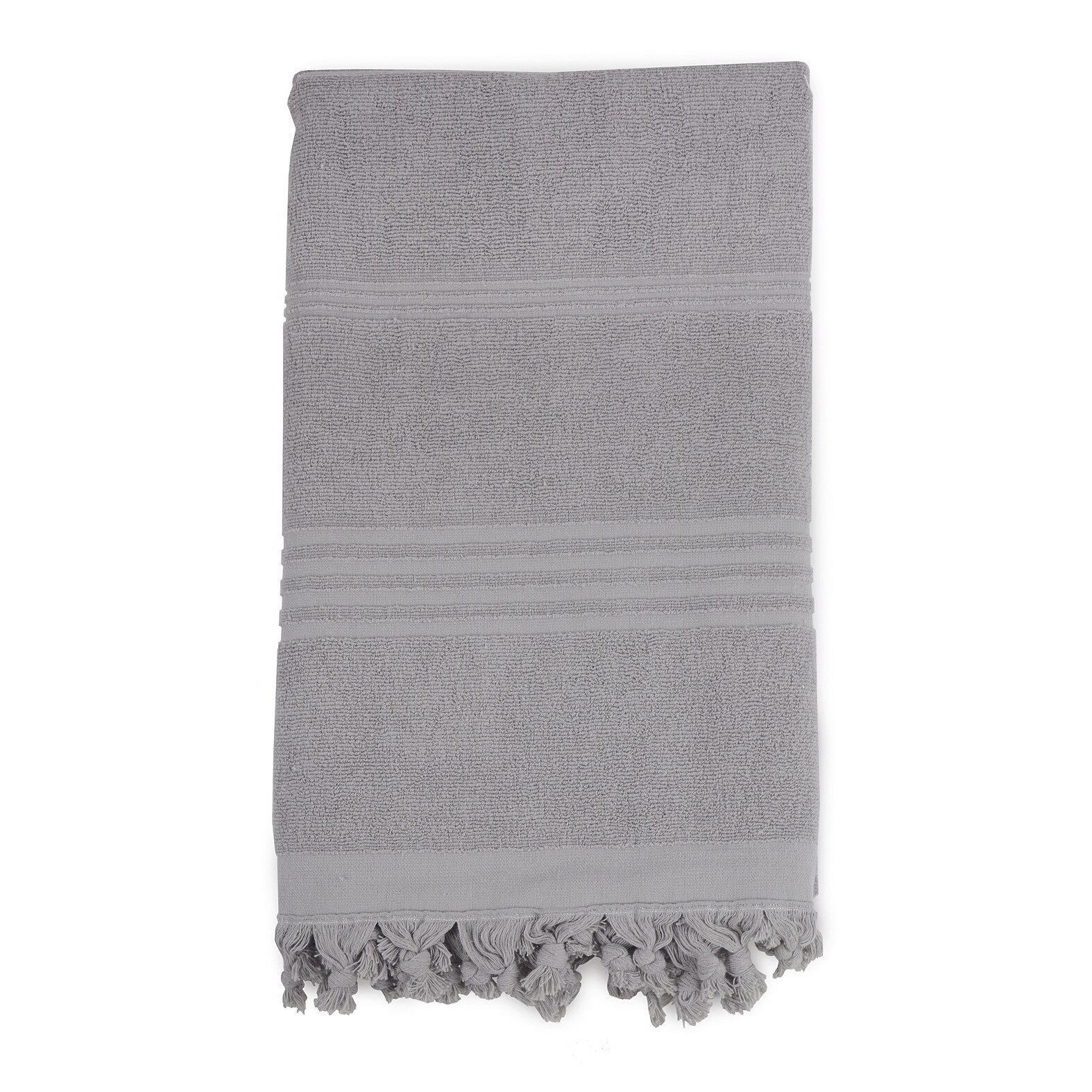 Prosop plaja/SPA Elegance Collection, 100x165 cm, Gri, 100% bumbac Terry Selection