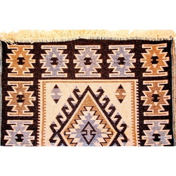 Covor tesut, Golden Daisy,Culoare Maro, dimensiune 140X215 cm Covor tesut, Golden Daisy,Culoare Maro, dimensiune 140X215 cm