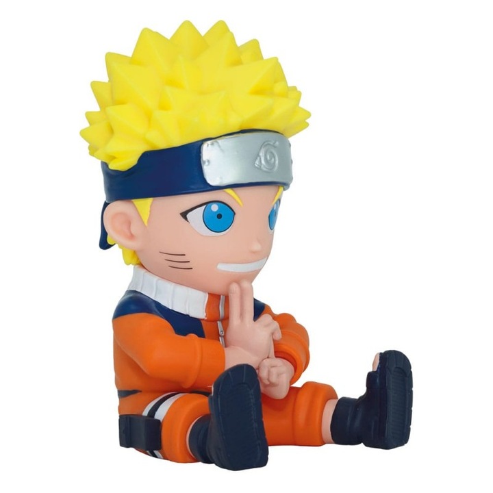 Banca de monede Naruto Shippuden, Plastoy, 15 cm, PVC, licentiat oficial