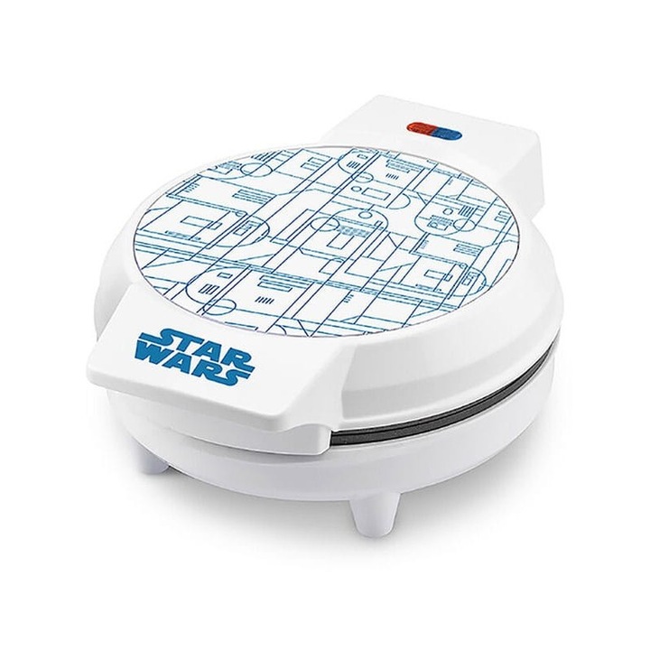 Gofrisütő, Star Wars R2-D2, Select Brands, 25.8x20.7x10.7cm, 700W