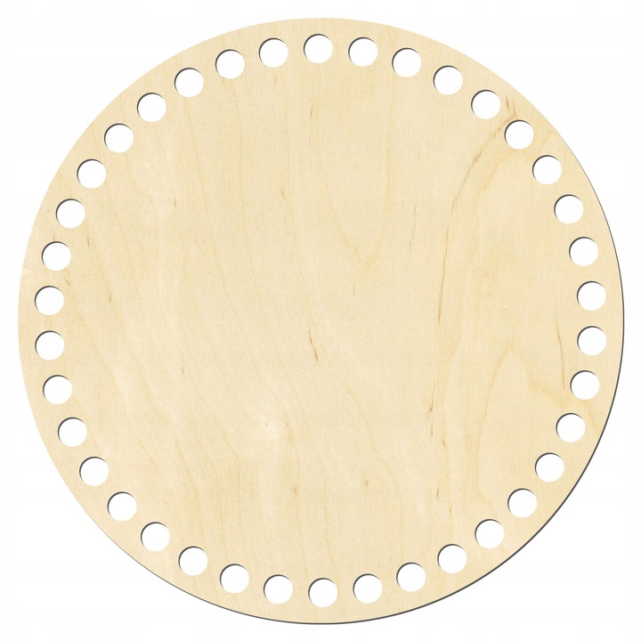 Kosár alap 20cm, SMX Design, rétegelt lemezből, kerek, 3mm vastag, környezetbarát