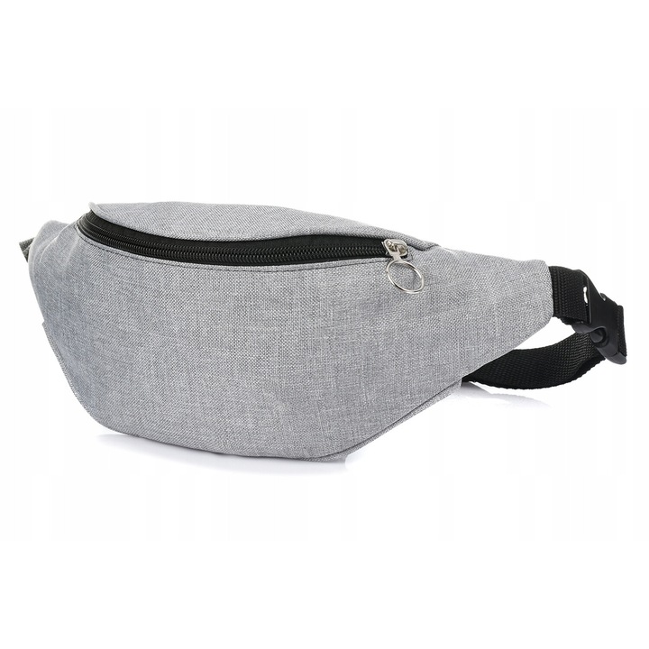 Sporttáska, Beltimore, 004, 1 külső zseb, vízálló anyag, 36x12x9cm, világosszürke