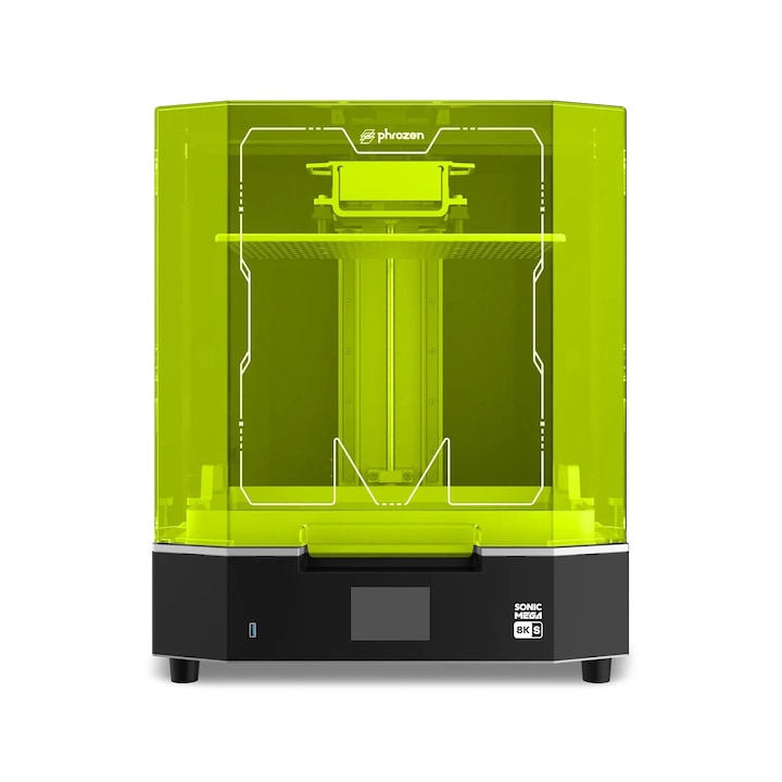 3D принтер Phrozen Sonic Mega 8K S, 8K, 330x185x300mm, черен/жълт