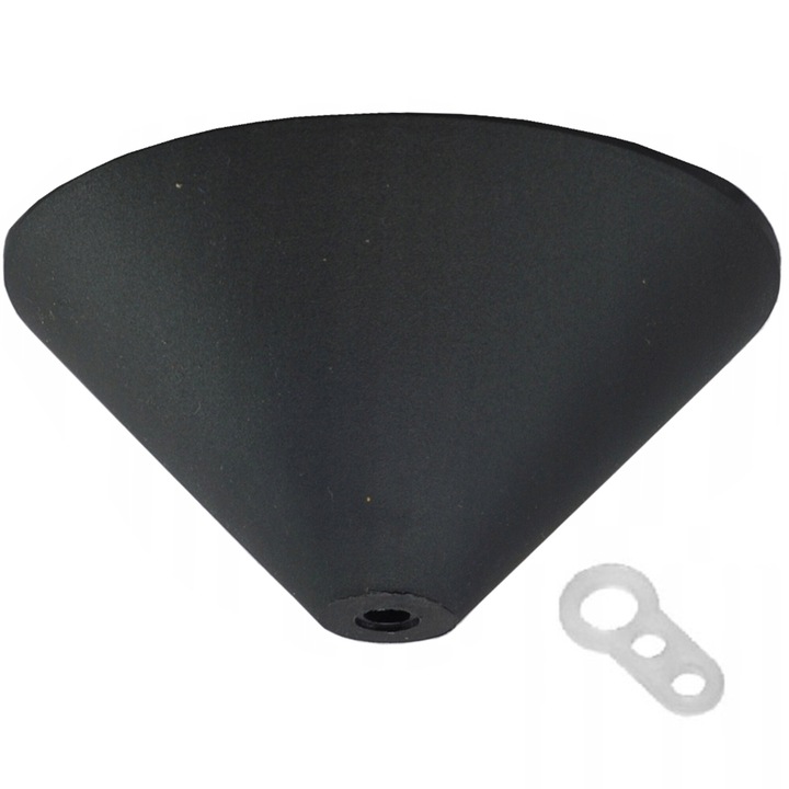 Fedő, SMX Design, fekete, 11,5 cm