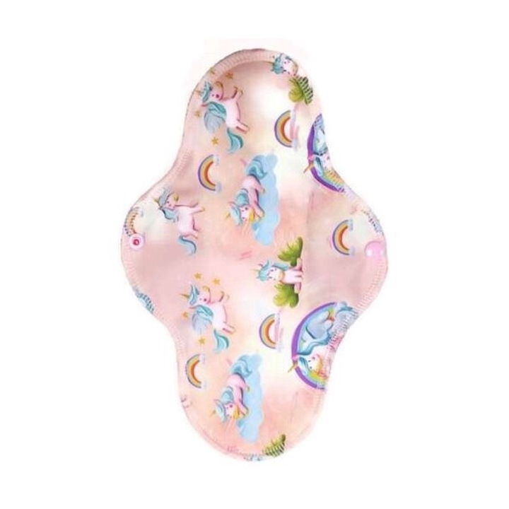 Бамбуков абсорбент за многократна употреба, Pupus, многоцветен, 26-27см