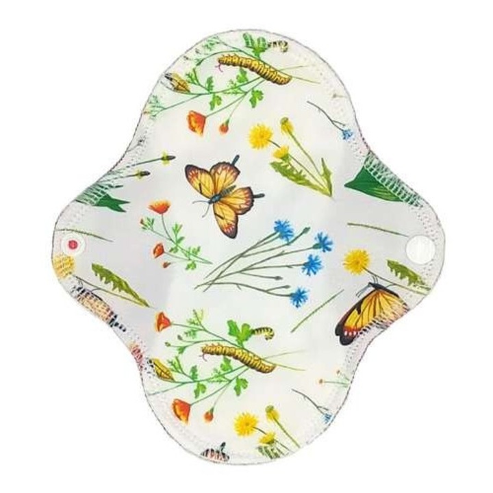 Бамбукова пелена за многократна употреба, многоцветна, S