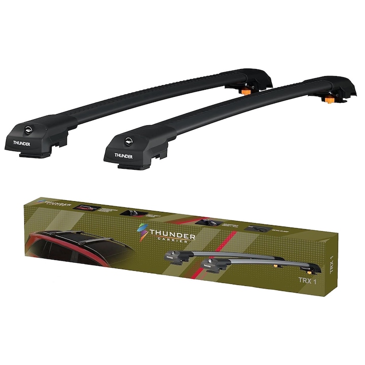 Напречна греда за багажник Wingbar, TRX1-86-90, Silver, за JEEP CHEROKEE (KL) 2014-2024