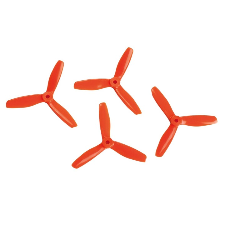 4 db propeller készlet, DAL TJ4045 3-Blatt, GRAUPNER, narancs