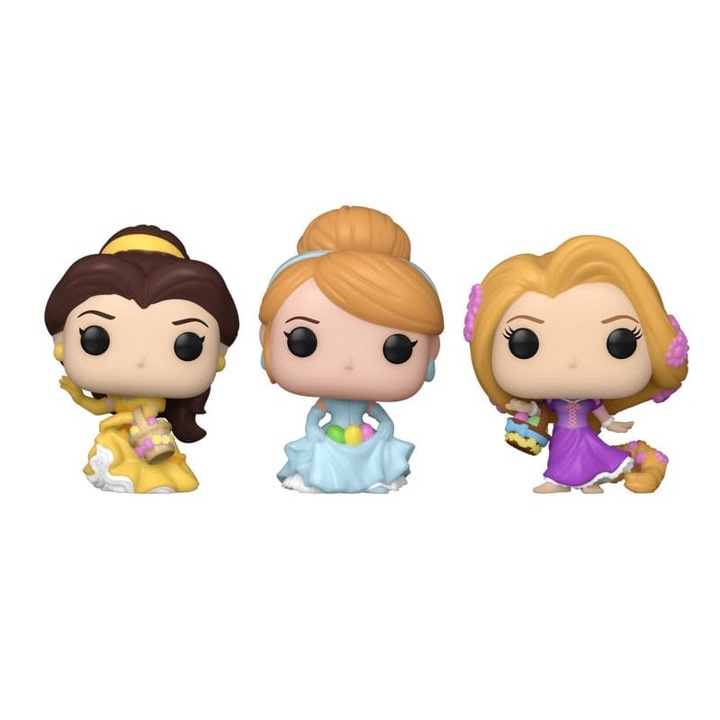 Set 3 figurine FunKo POP! Egg Princess, 4 cm