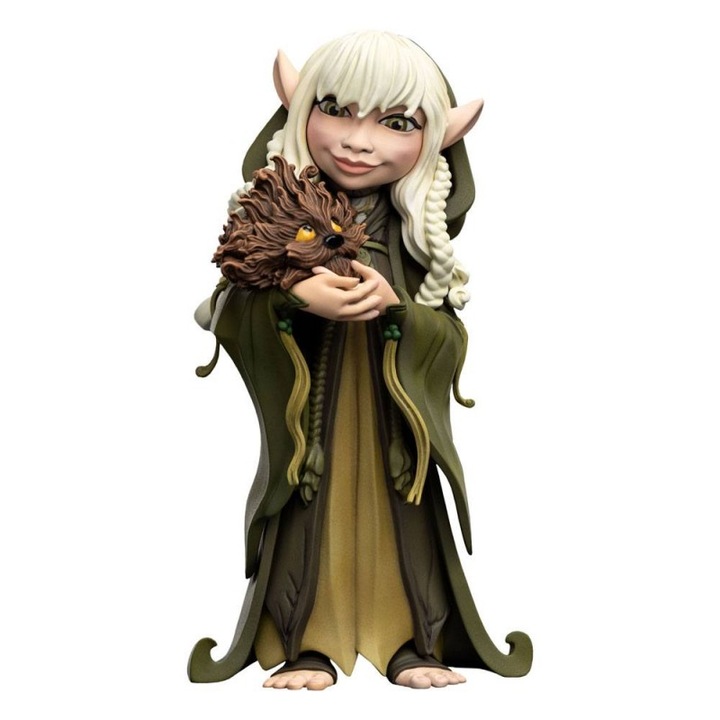 Figurina Kira Gelfling Mini Epic, Weta Workshop, 9,5x11x8,5cm, include companion Fizzgig