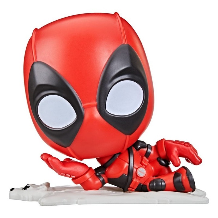 Figurina electronica Marvel Motormouth Deadpool, Hasbro, 12 cm, 50 fraze, inclusiv baterii
