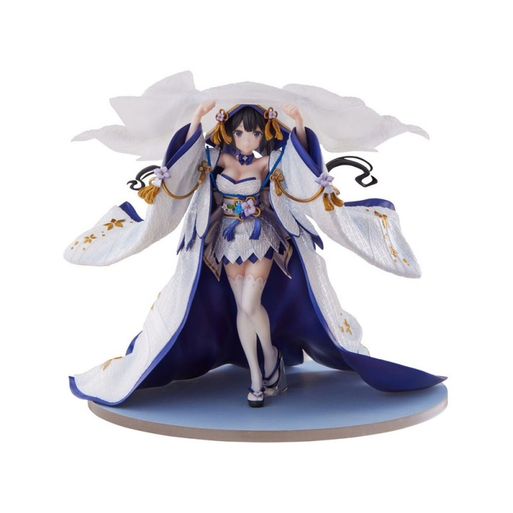 Figurina Furyu, PVC, Hestia Shiromuku 1/7, 28 cm, multicolor