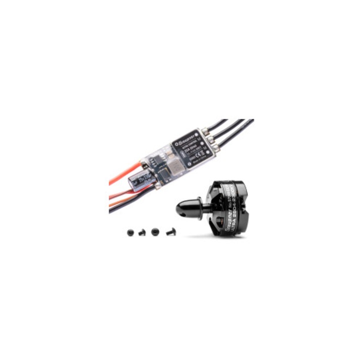 Normál vezérlőkészlet HOTT 20Amp SBEC + Ultra 2804-2300Kv, Graupner