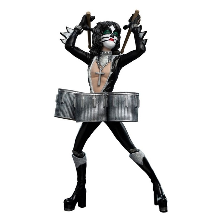 Figurina KISS Mini Epics The Catman, 9,7x18,3x8cm, detalii premium, cutie cadou