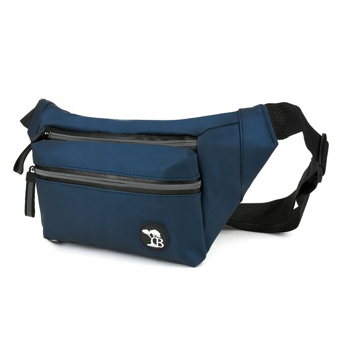 Beltimore sporttáska, LU-9 modell, vízálló anyag, 3 zseb, 30x15x8cm, sötétkék