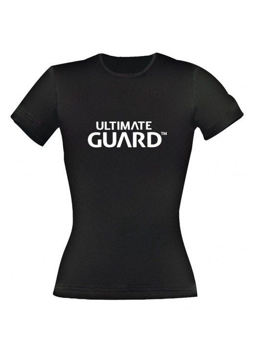 Tricou Ultimate Guard pentru dama, negru, fabricat din material de calitate