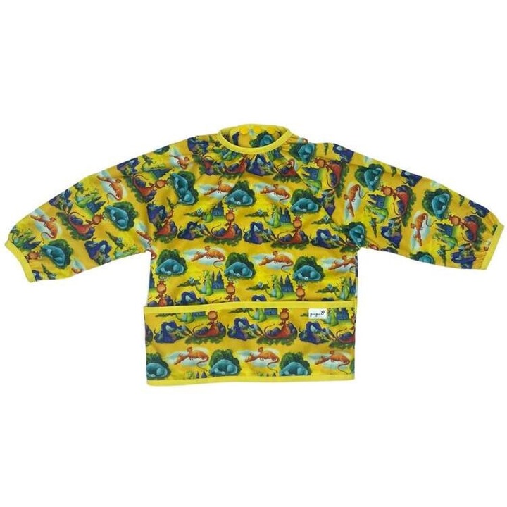 Ujjú előke, Pupus, vízálló, könnyen tisztítható, univerzális méret