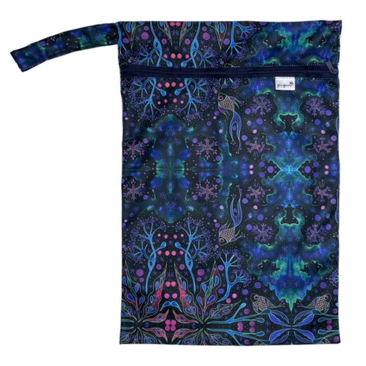 Pupus sporttáska, vízálló, 42x30cm, törölközőknek és fürdőruhának