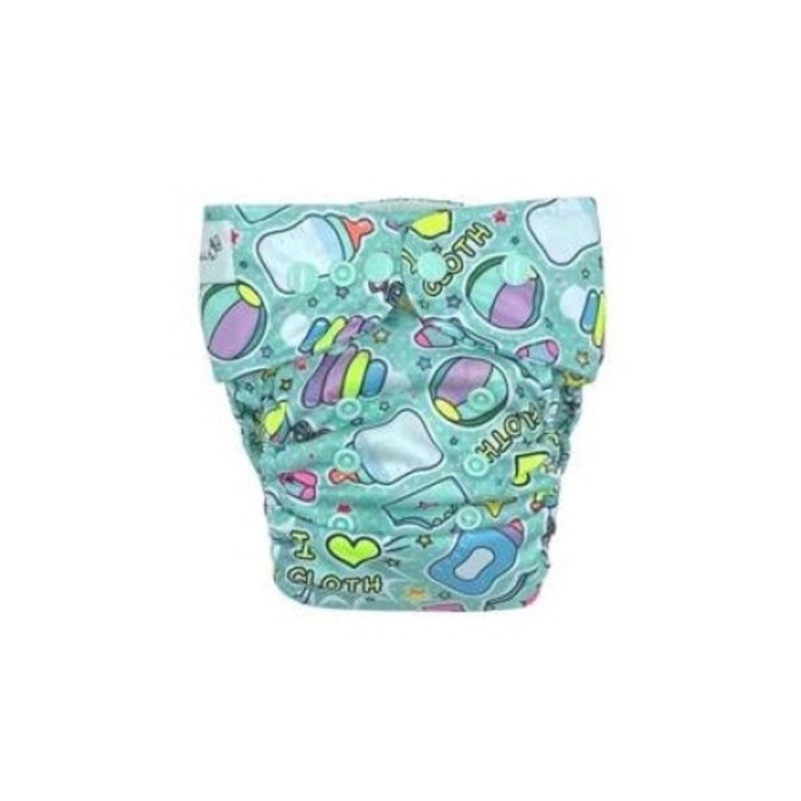 Многократна пелена Pupus mini OS 5-11кг, 10x31см, водоустойчива, изработена от бамбук