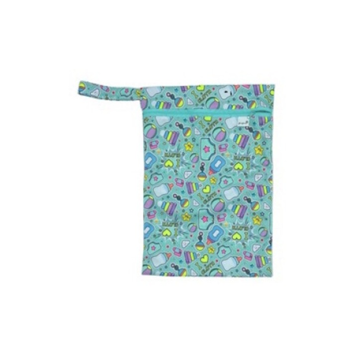 Pupus pelenkázótáska, 42x30cm, vízálló, többször használható, többszínű