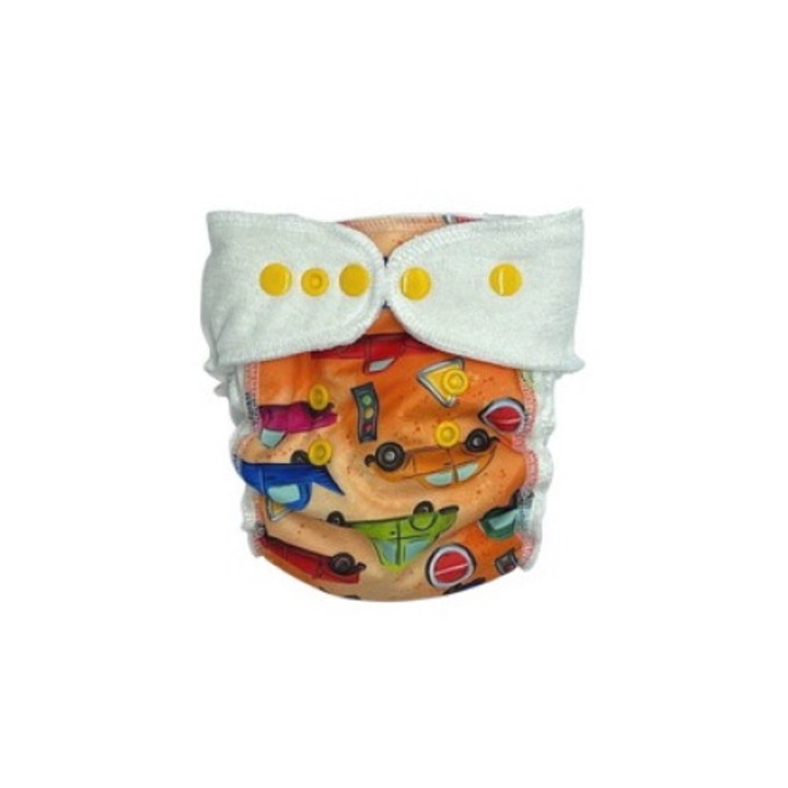 Többször használható pelenka, Pupus, PUL és EVO, 5-9kg, 11cm szélesség, 31cm hosszú, többszínű