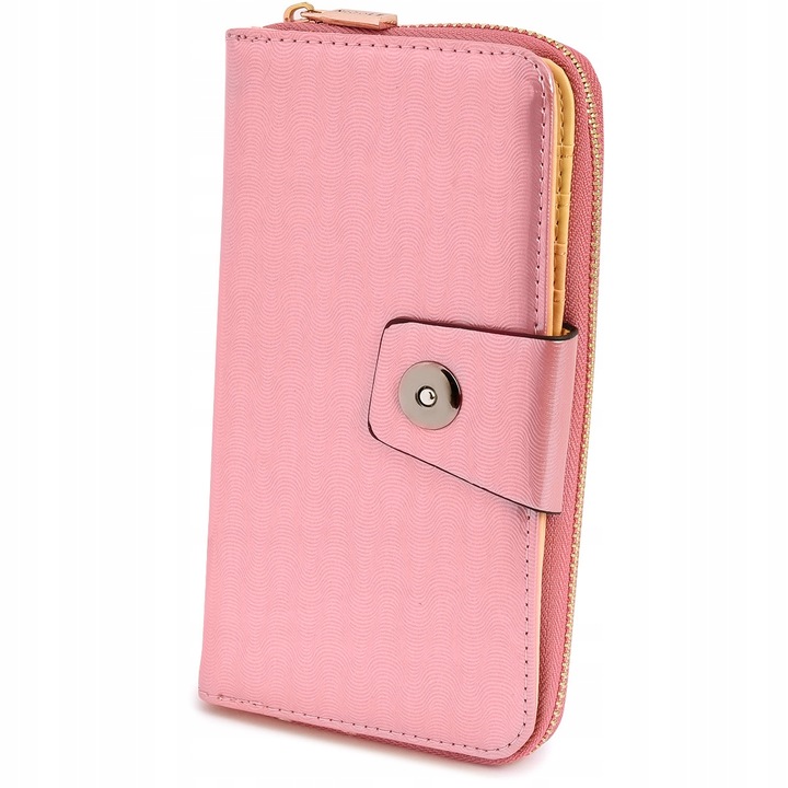 Дамски портфейл Nicole E33 екологичен 11 отделения за карти 3 отделения за банкноти 19х10х3см