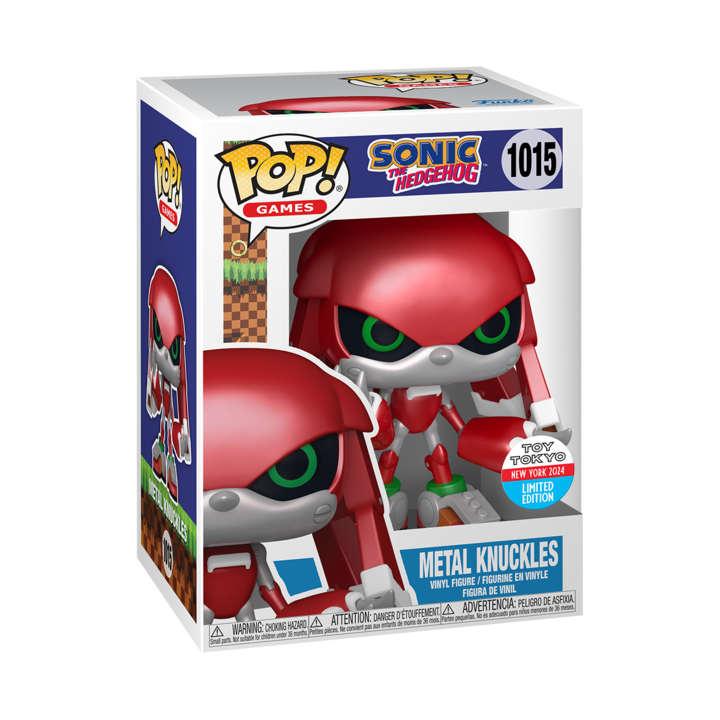 Figurina Funko POP, Sonic 1015 Metal Knuckles, multicolor, 10cm
