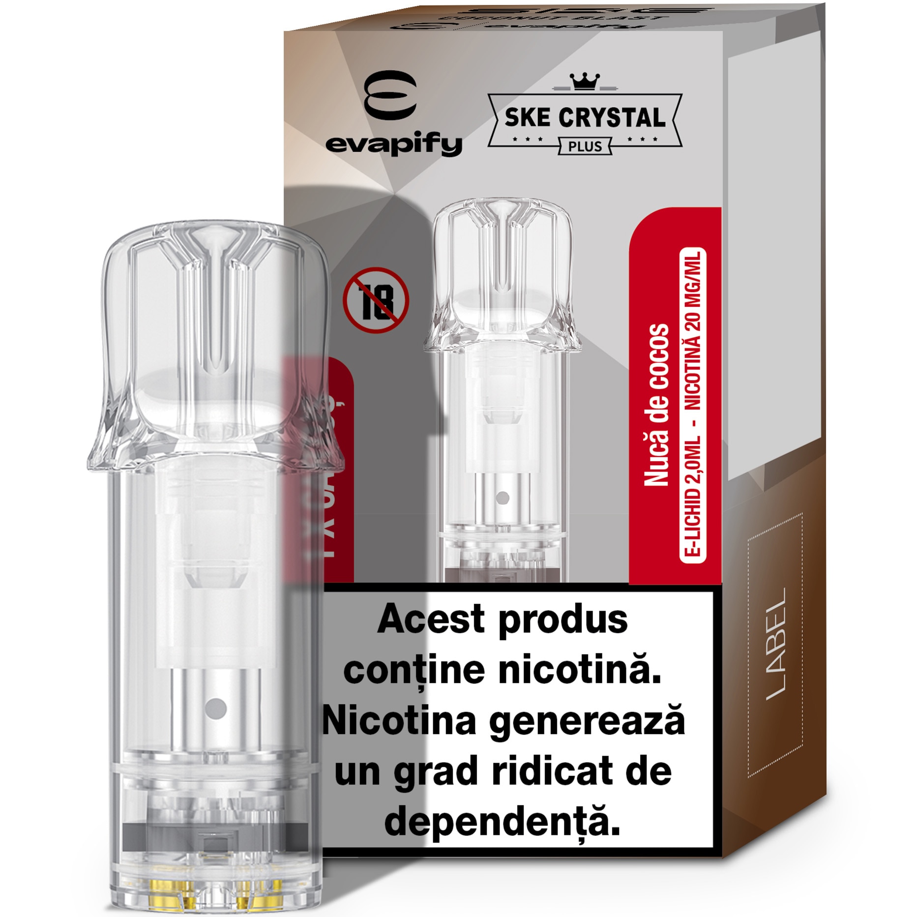 coconut blast crystal vape Rezerva Crystal Coconut Blast POD