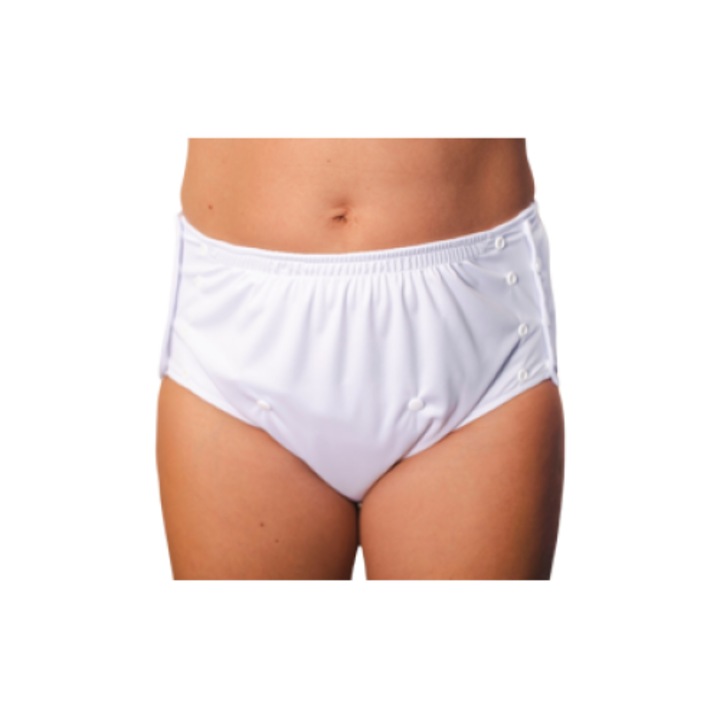 Chiloti pentru incontinenta, Pupus, S/M/L, impermeabili, cu insertie, alb