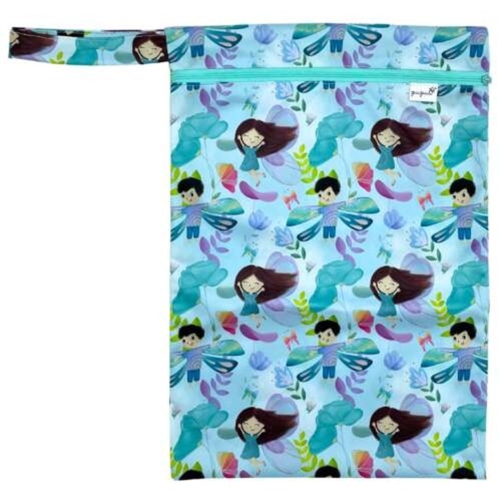 Pupus pelenkázótáska, 42x30cm, vízálló, többször használható, többszínű