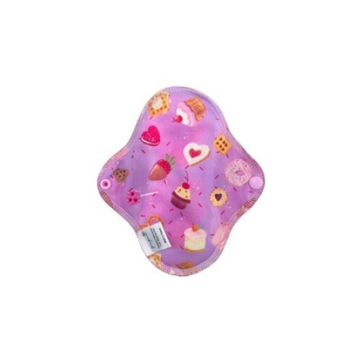 Pupus, újrafelhasználható bambusz matrac, 18-19cm, színes, 2 db-os készlet