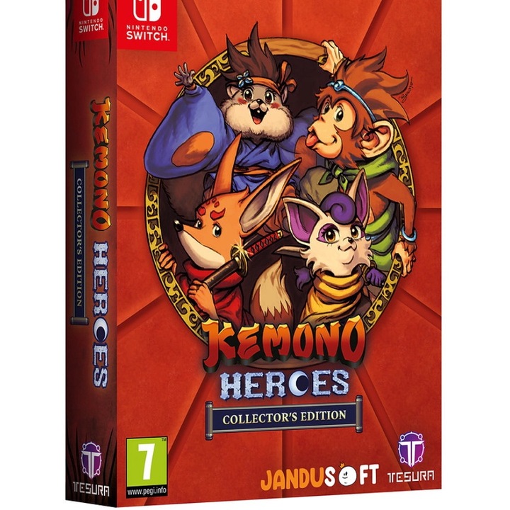 Joc Kemono Heroes Collectors Edition Pentru Nintendo Switch