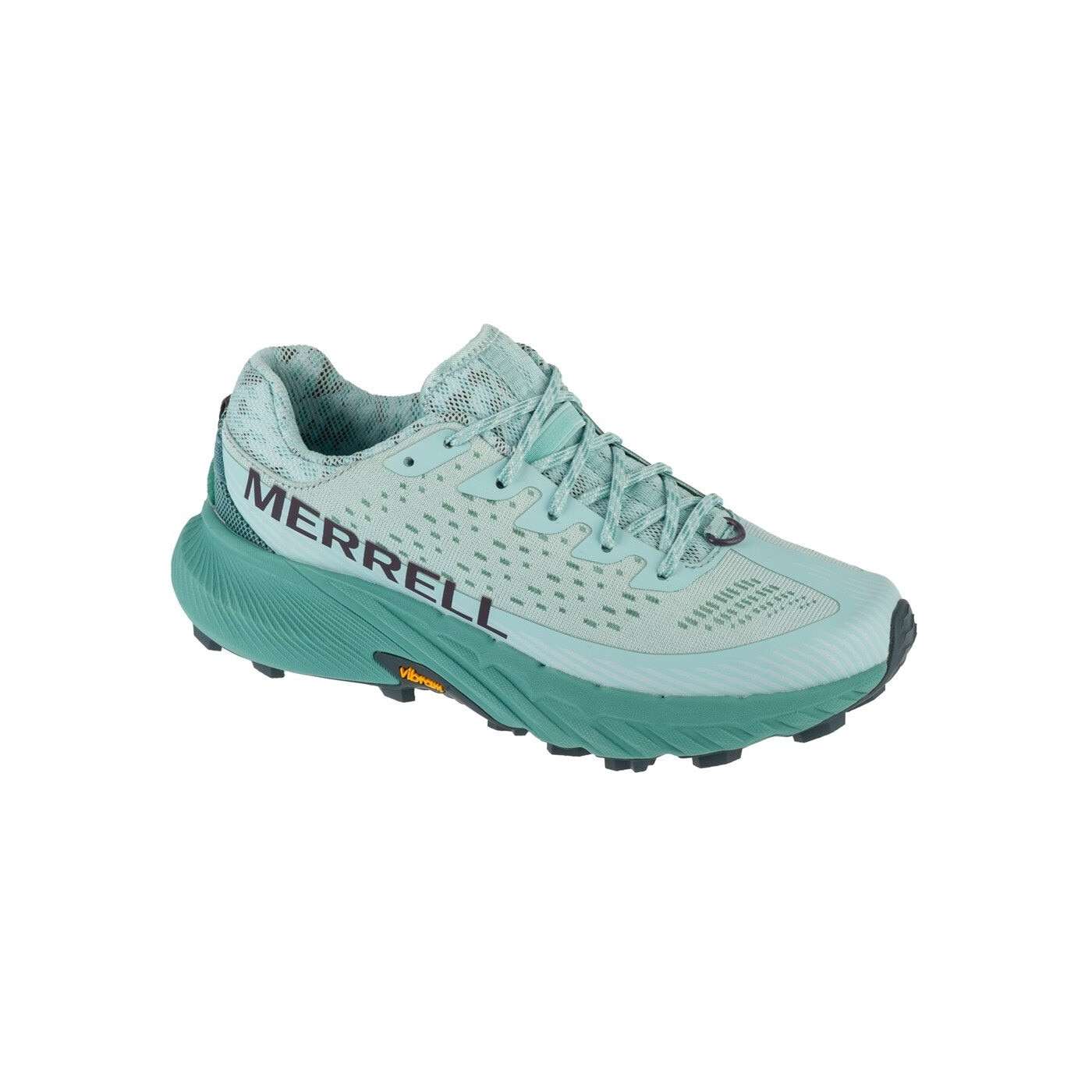 Pantofi sport dama Merrell Agility Peak 5, turcoaz, sintetic, 39