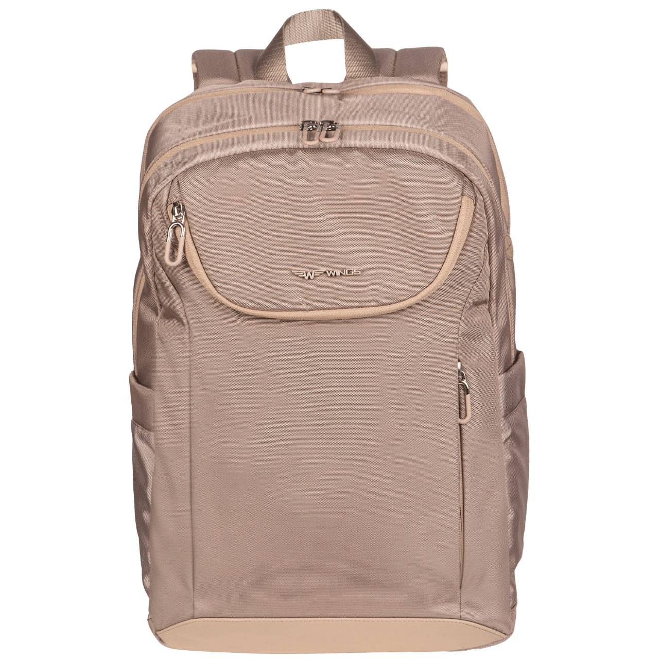 Rucsac multifunctional WINGS SKYLARK, bej, pentru femei, dimensiuni laptop 14"