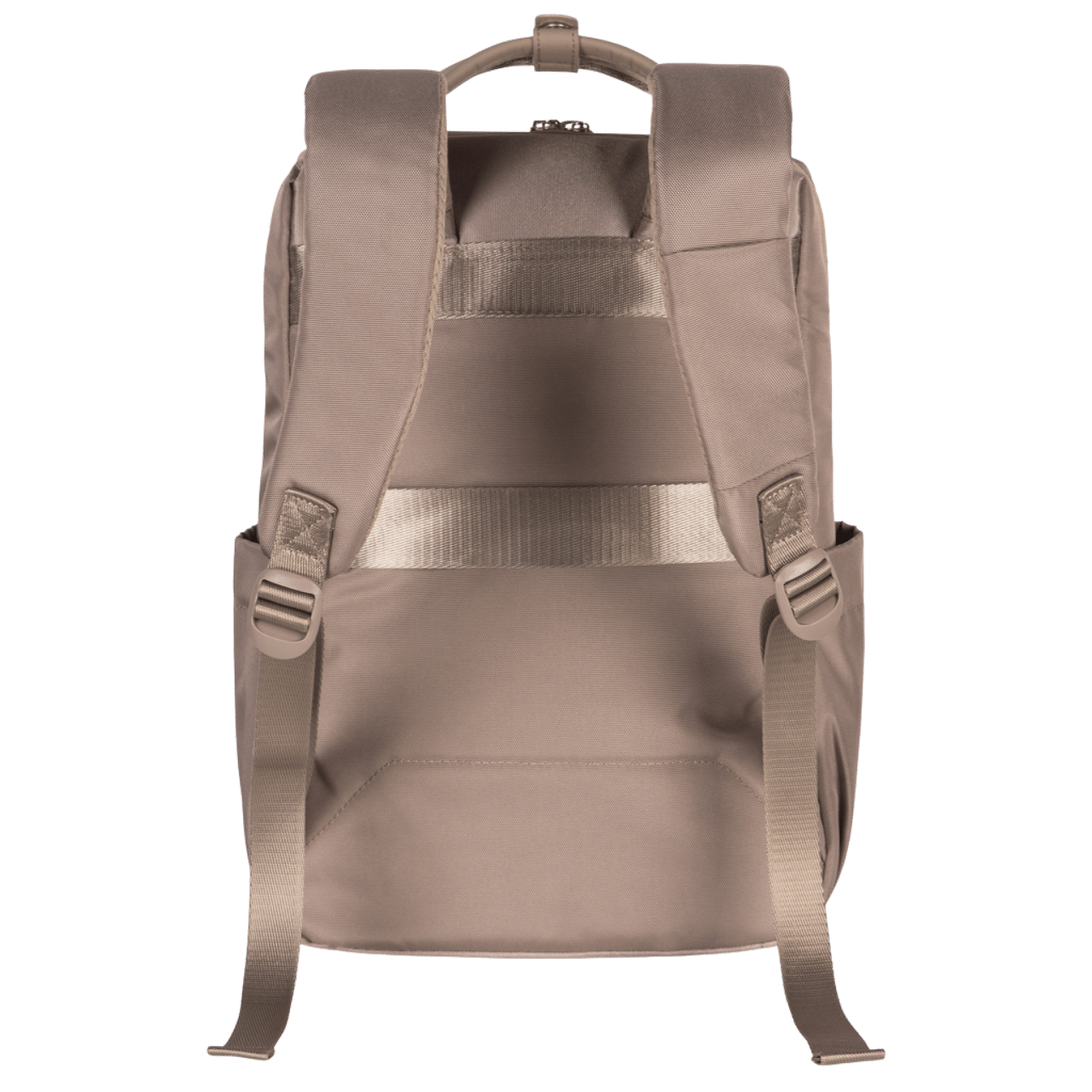 Rucsac WINGS SKYLARK bej, pentru laptop de 14 inch, impermeabil, cu multiple compartimente, dimensiuni conforme cu bagajul de cabina