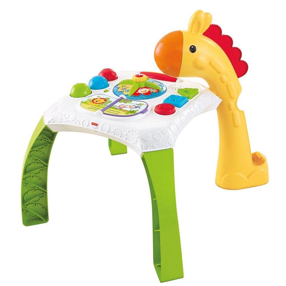 Masuta educativa Fisher-Price, scene si sunete, cu prieteni animale