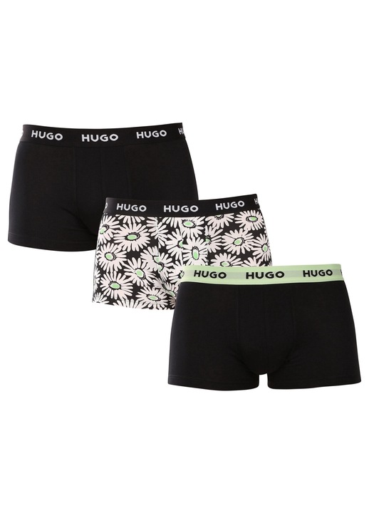 Set 3 perechi boxeri barbati, HUGO, Bumbac, 50532550 985