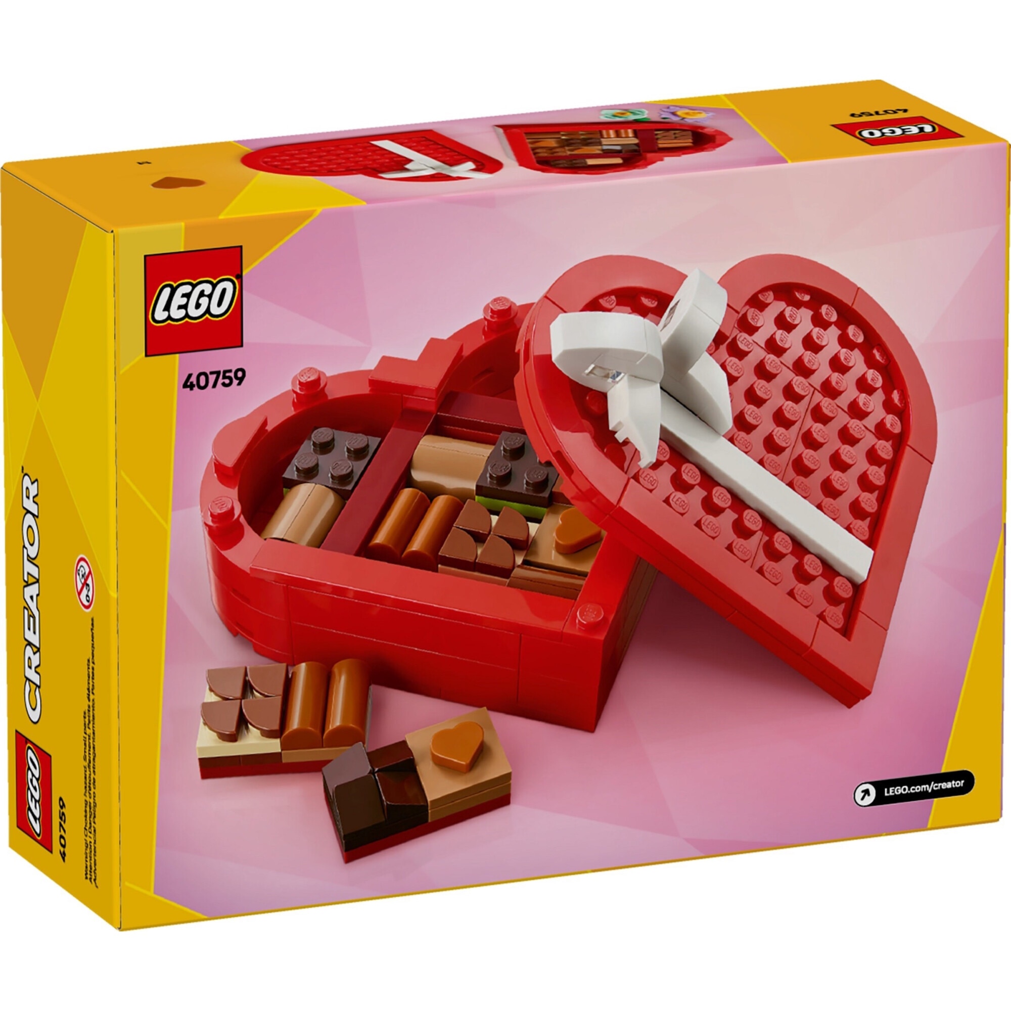 LEGO Seria de sarbatori: Cutie de Ziua Indragostitilor - eMAG.ro