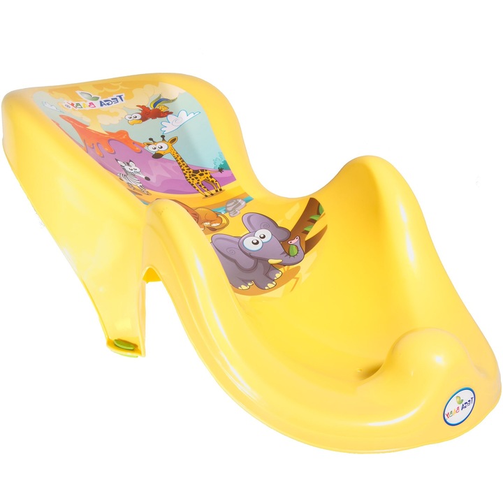 Reductor cu ventuze pentru cadita Tega Baby Safari SF-003-125, Galben