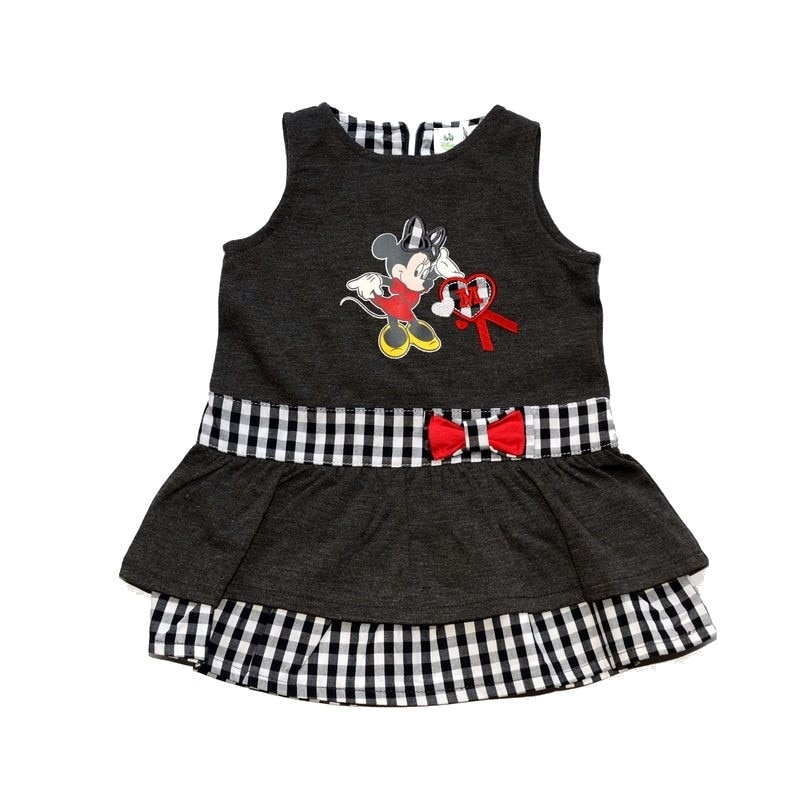 Rochita Disney Baby, Minnie, Gri/Rosu