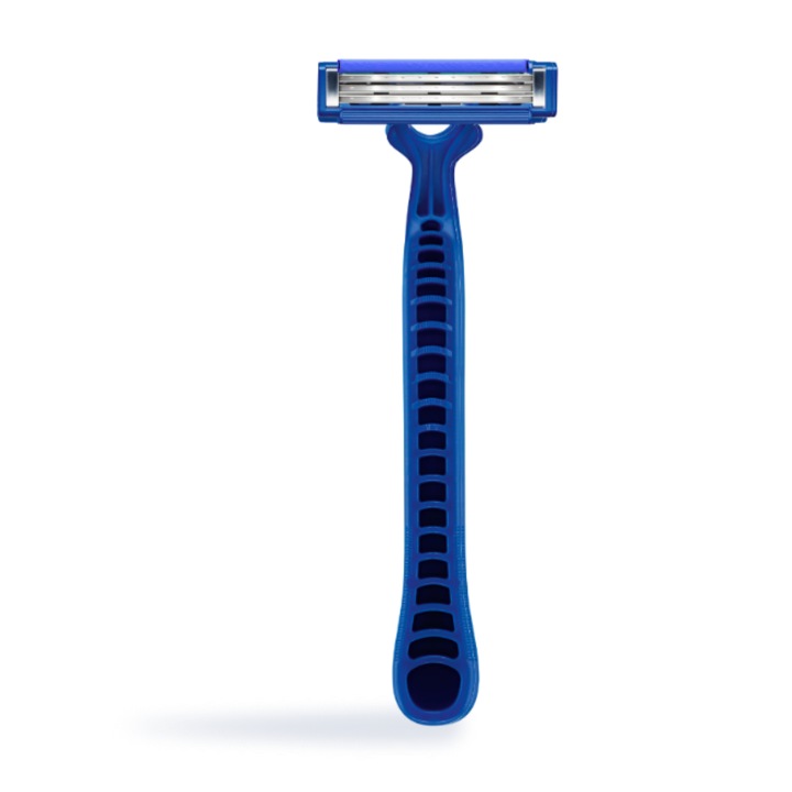 Set 6 aparate de ras, Gillette, Blue3 Smooth, 3 lame, tehnologie ComfortGel, albastru