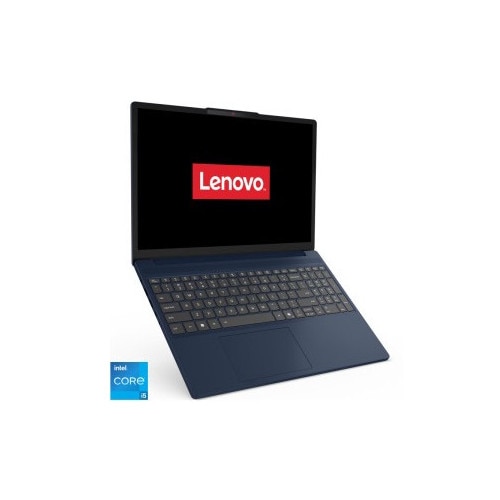 Laptop ultraportabil Lenovo IdeaPad Slim 3 15IRH10 cu procesor Intel® Core™ i5-13420H pana la 4.6GHz, 8 cores, 15.3" WUXGA, IPS, 40GB DDR5, 950 GB SSD, Intel® UHD Graphics, No OS, Cosmic Blue